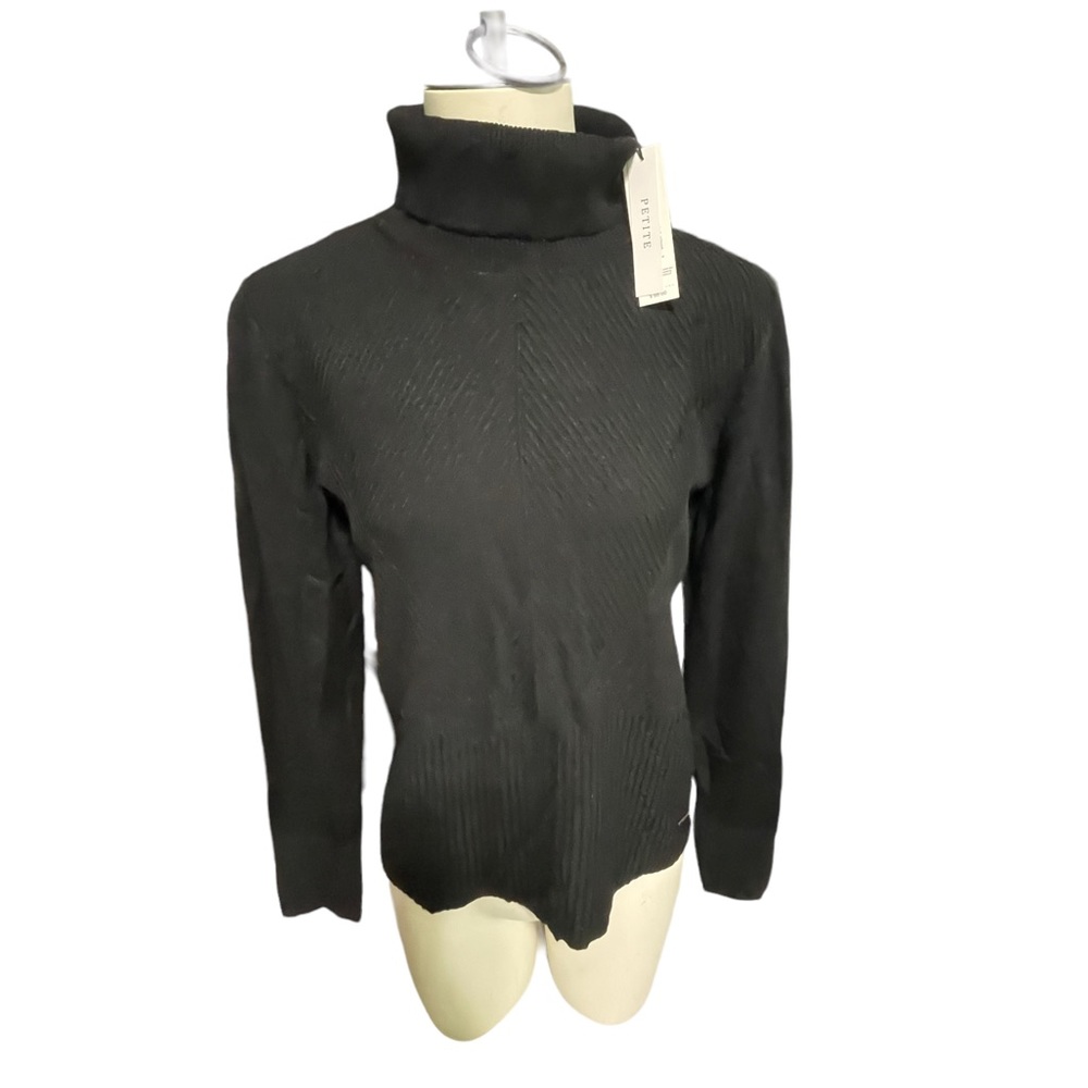 Tahari LS pullover top Size Petite Medium